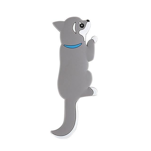 Floroux adhesive hooks in animal design | Versatile hooks for wall and refrigerator | Practical and decorative