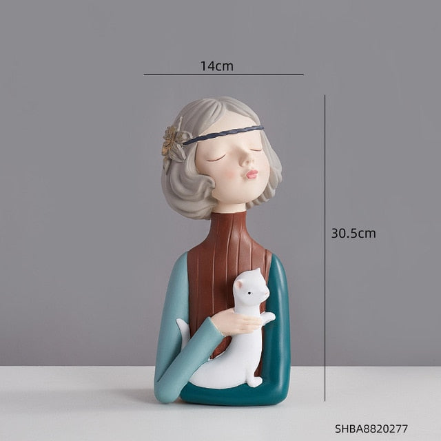 Figurine Figurka Fille Floroux