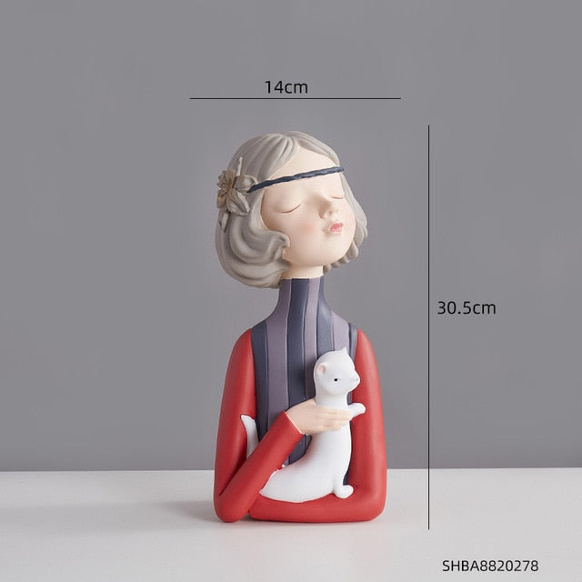 Figurine Figurka Fille Floroux