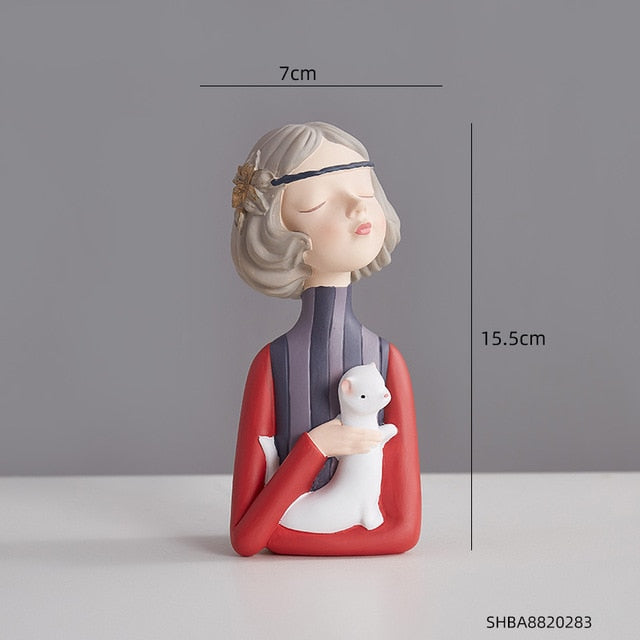 Figurine Figurka Fille Floroux