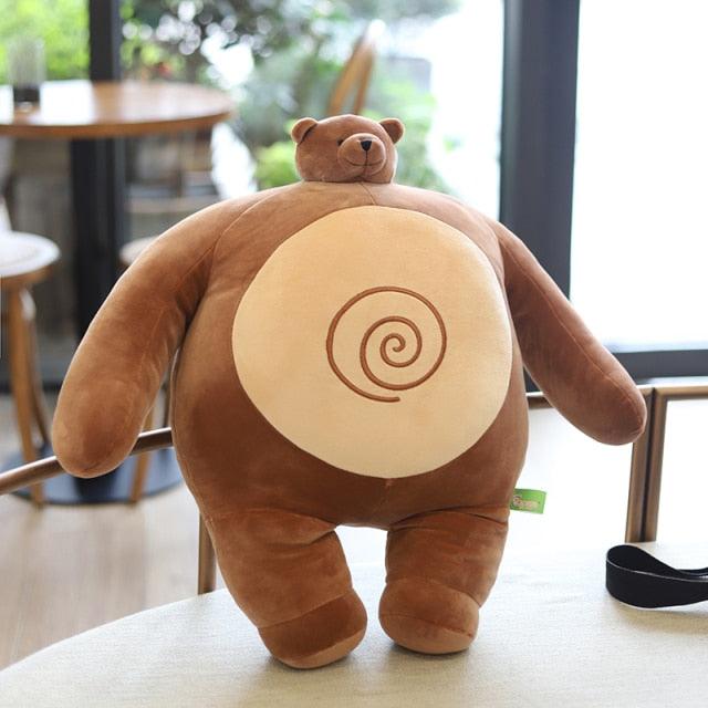 Floroux - Ours en peluche doux et câlin pour enfants à partir de 3 ans
