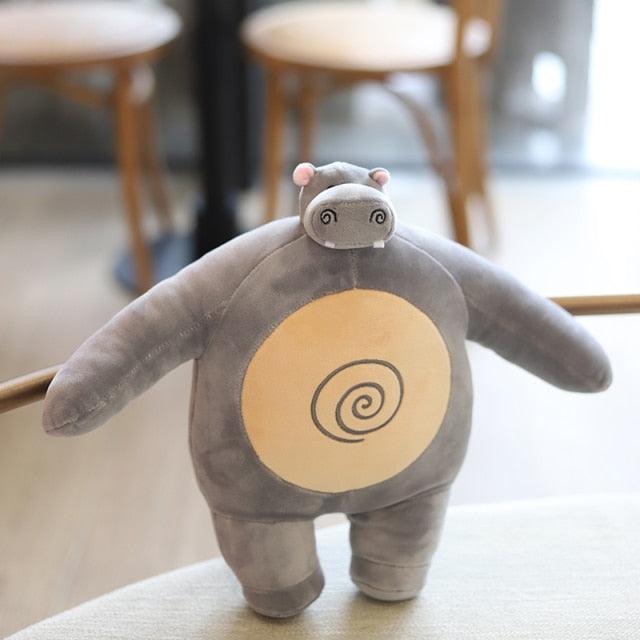 Floroux - Ours en peluche doux et câlin pour enfants à partir de 3 ans