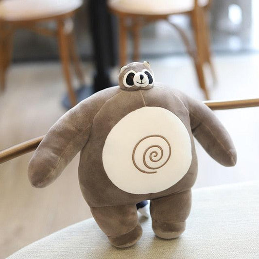 Floroux - Ours en peluche doux et câlin pour enfants à partir de 3 ans