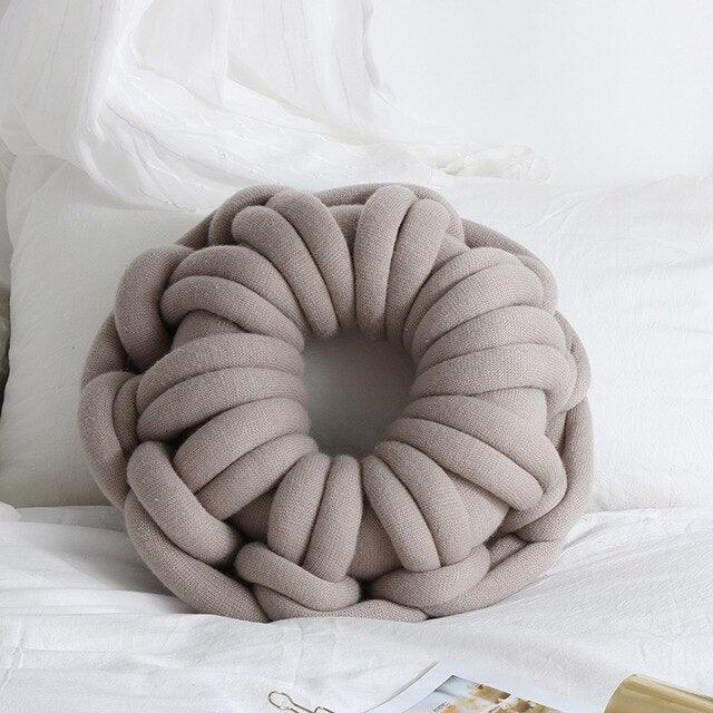 Floroux Beignet Cushion | Soft Donut Cushion | Comfortable Seat Cushion & Decorative Accent