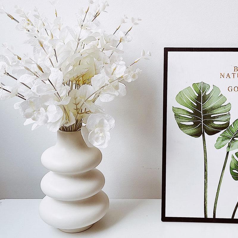 Abstract ceramic vase Floroux | Timeless decor | Versatile elegance
