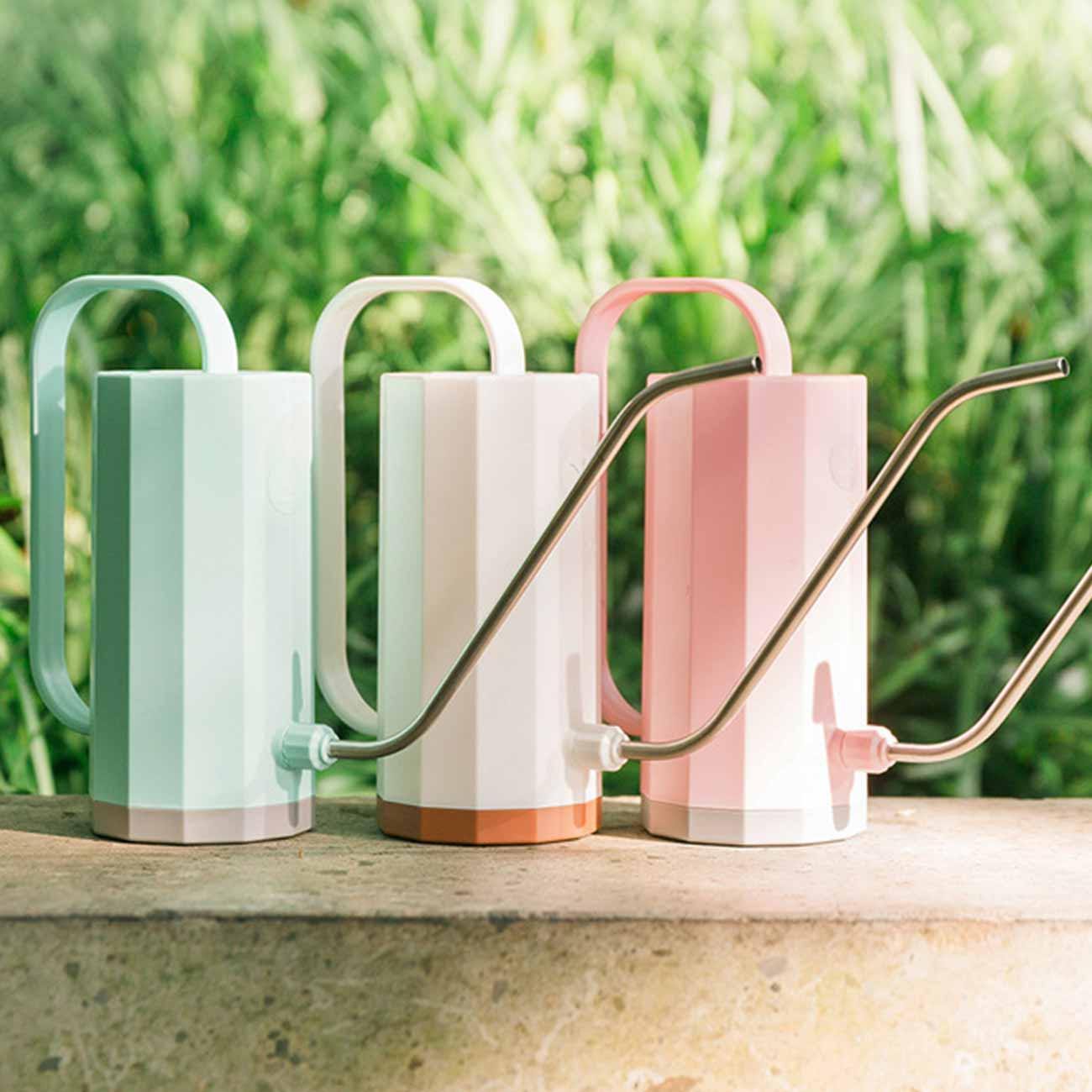 Floroux Watering Can with Swan Neck | Modern Geometric Design | Perfect Plant Care