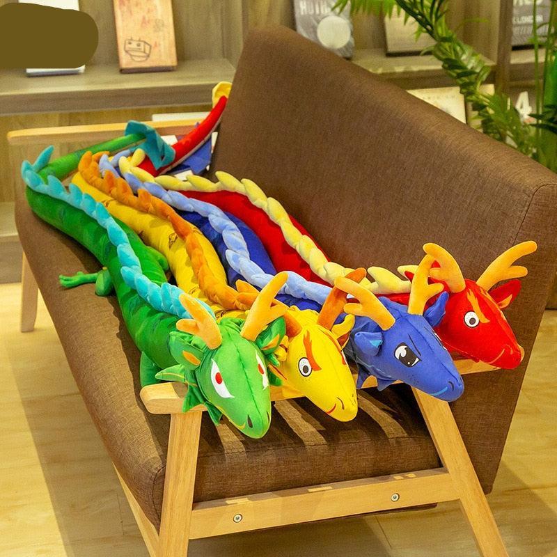 Floroux Felix - Jouet câlin doux et long pour les aventures créatives des enfants