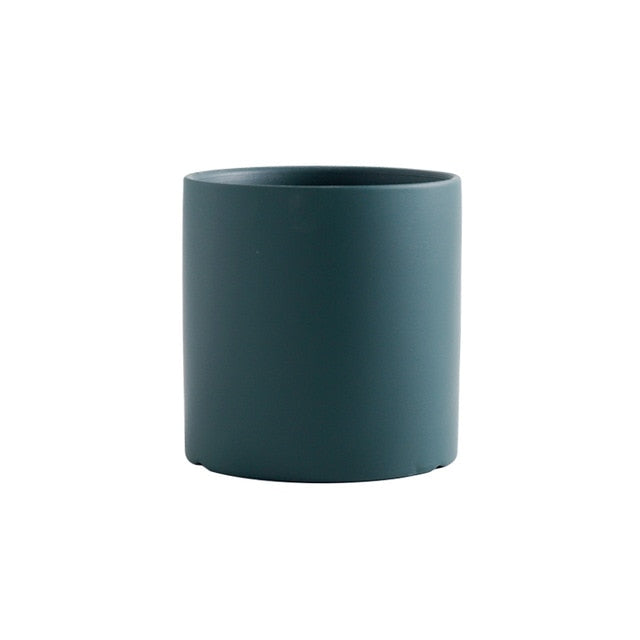 Ton coloré, 7,6 cm, petit pot en céramique pour succulentes