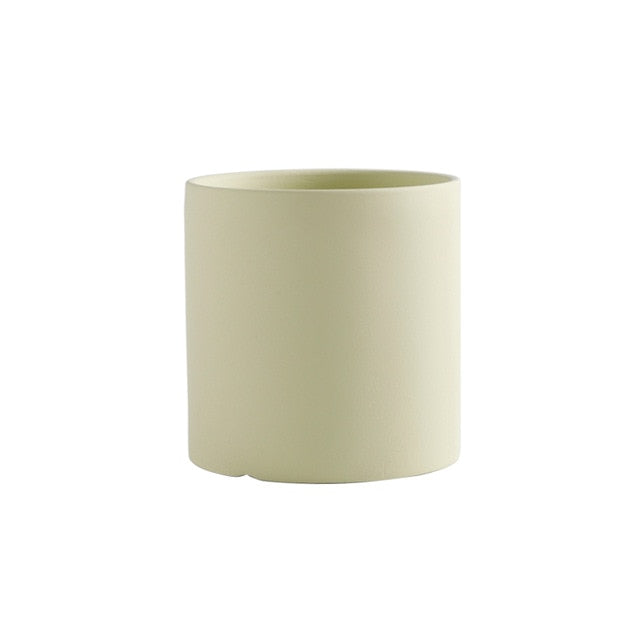 Ton coloré, 7,6 cm, petit pot en céramique pour succulentes