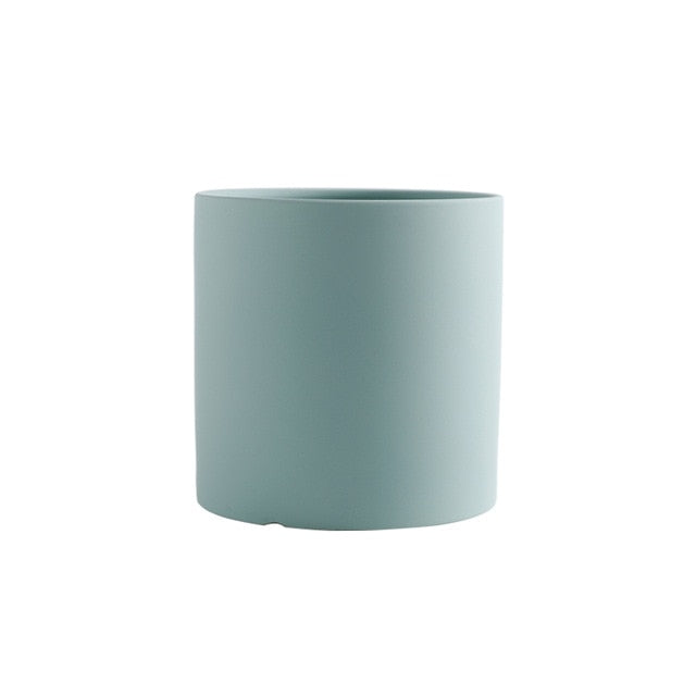 Ton coloré, 7,6 cm, petit pot en céramique pour succulentes