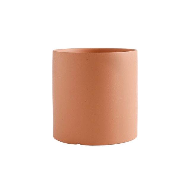 Ton coloré, 7,6 cm, petit pot en céramique pour succulentes