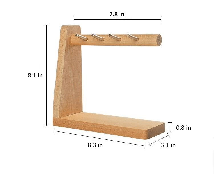 Support de Clé Floroux | Organisateur de Clés Multifonction | Design Moderne pour Couloir et Bureau