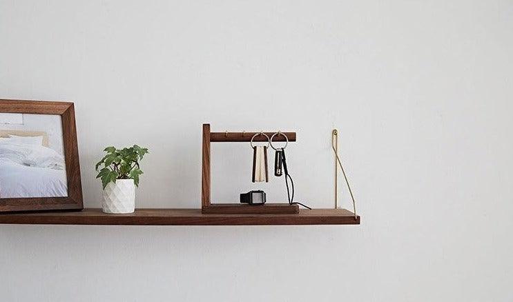 Support de Clé Floroux | Organisateur de Clés Multifonction | Design Moderne pour Couloir et Bureau