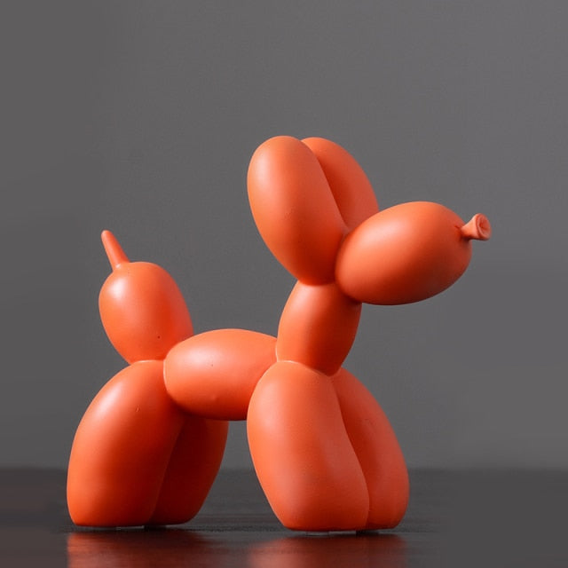 Figurines décoratives chien ballon