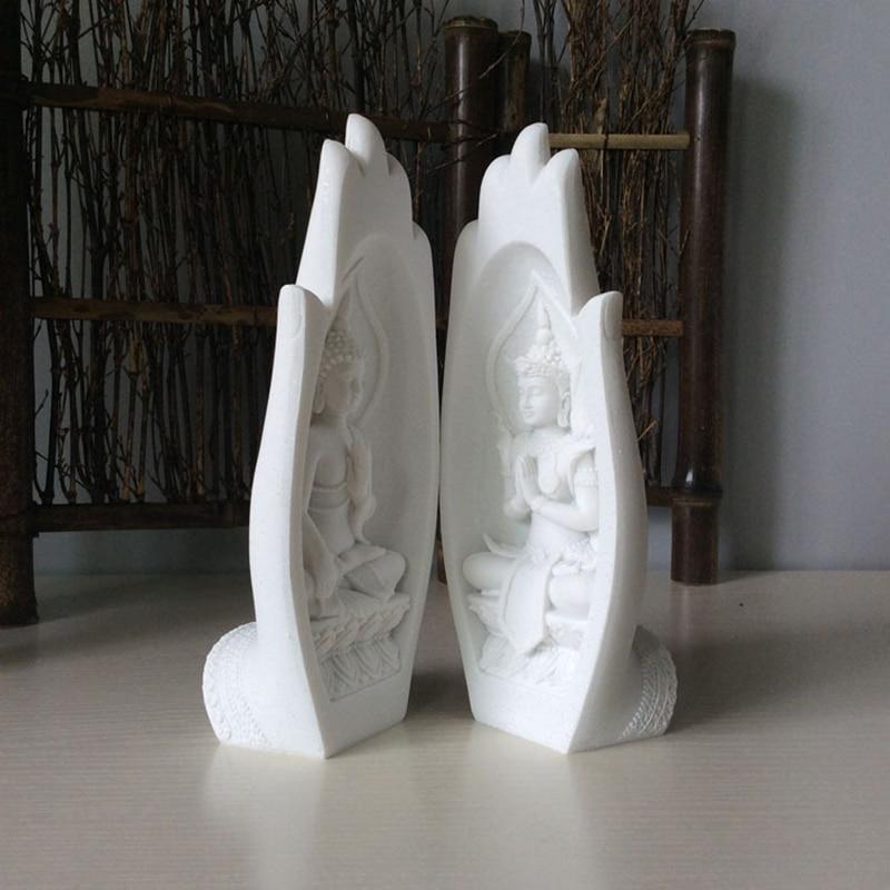2 pièces Figurine de Bouddha