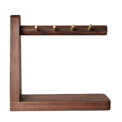 Support de Clé Floroux | Organisateur de Clés Multifonction | Design Moderne pour Couloir et Bureau