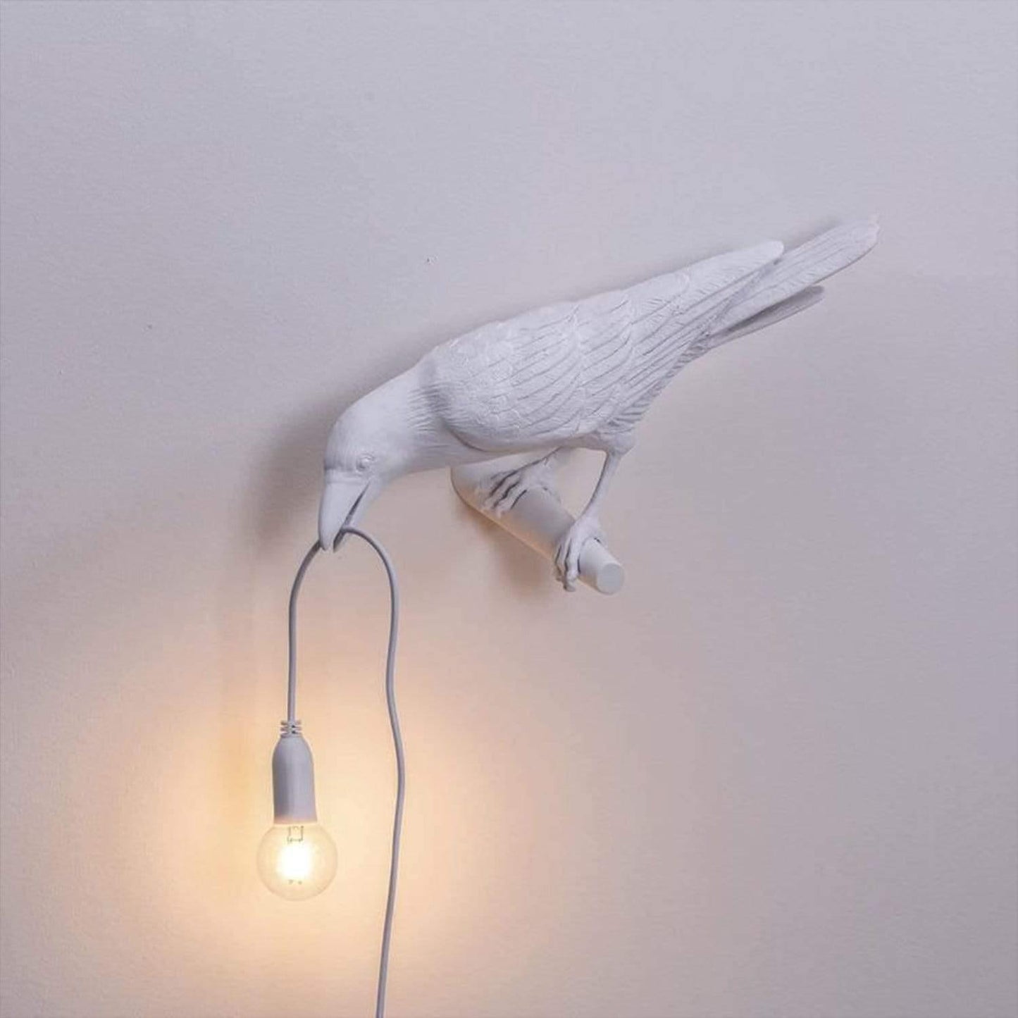 Floroux Oiseau Lampe | Design Mystique | Lampe Décorative Unique pour la Maison