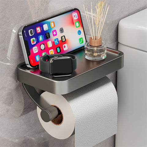 Sleekshelf Roll Holder : installation sans perçage