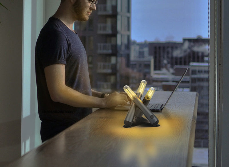 Floroux Modern LED Table Lamp | Wireless | Touch Dimming | Ambient Light | Decorative Light for the Home