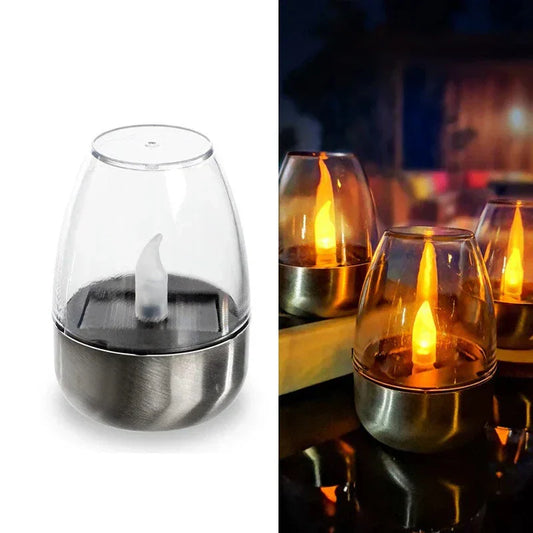 CandelaSoleil – Élégante Lanterne Solaire pour Jardin et Terrasse