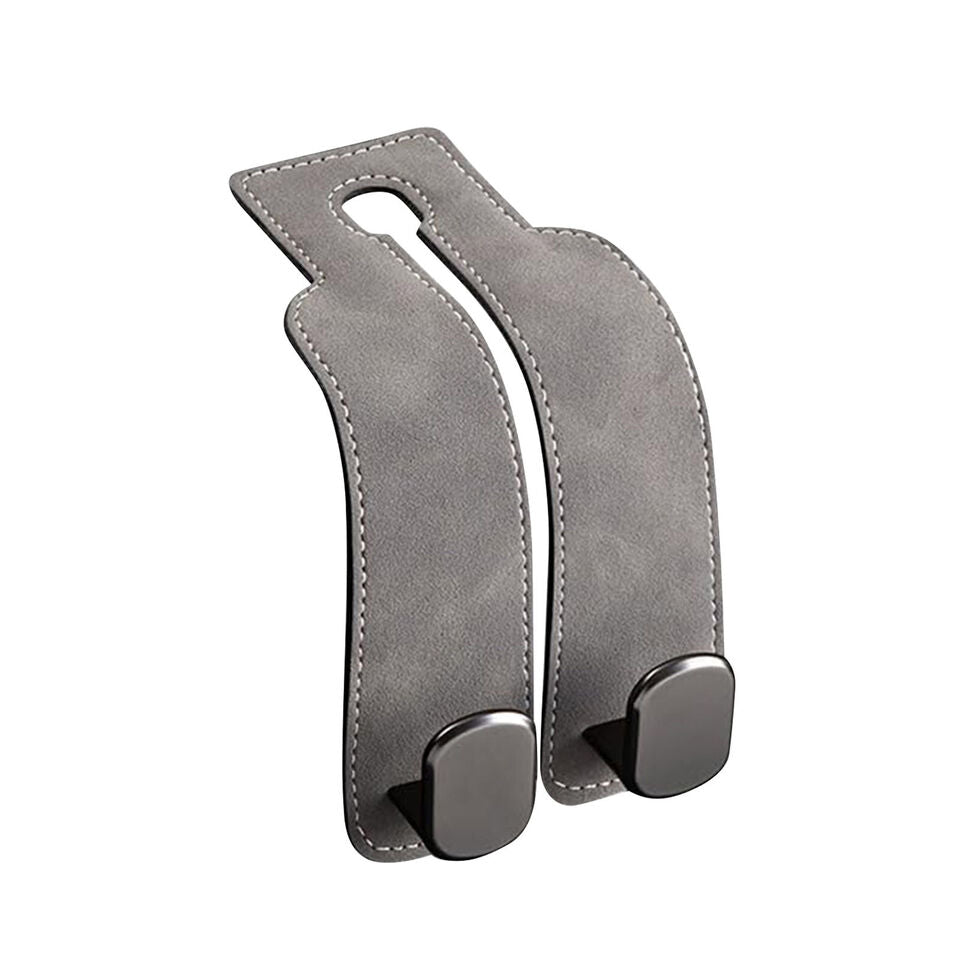 Crochet de rangement pour dossier de siège auto - Support double crochet pour un rangement pratique