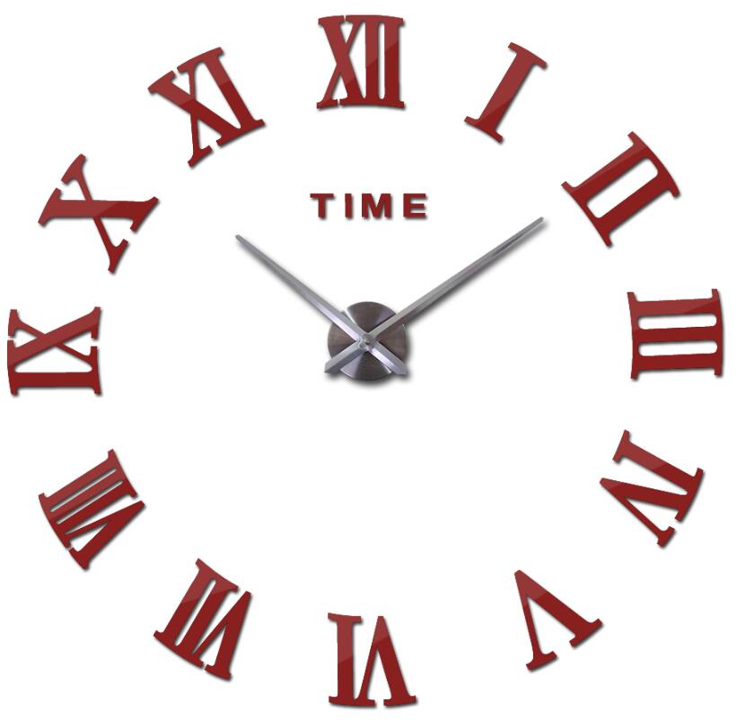 Floroux Horloge murale DIY 3D