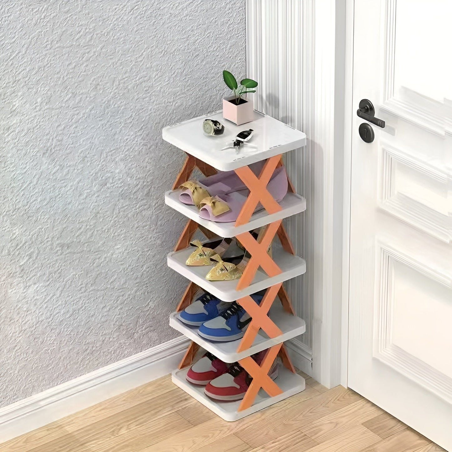 Râtelier à chaussures multifonctionnel et pliable - SpaceSaver