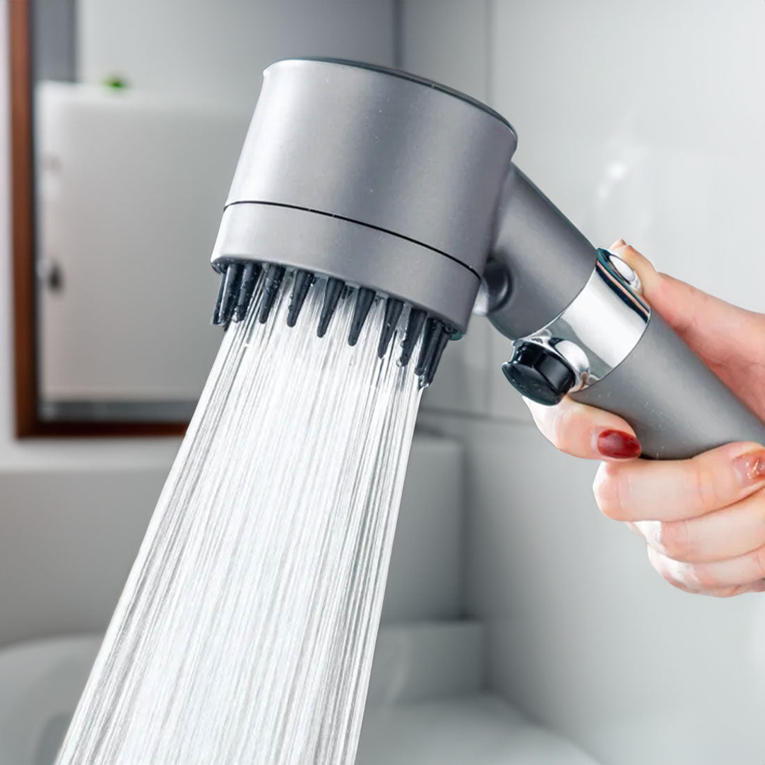 Floroux | Douchette hautes pressions réglable avec 3 modes et filtration de l'eau
