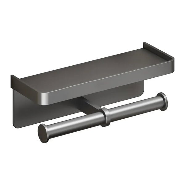 LuxeHold – Porte-rouleau de toilette multifonctionnel élégant