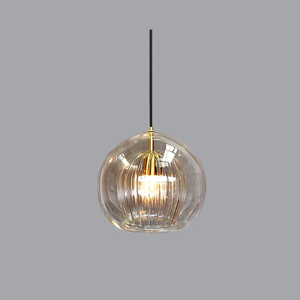 AmberGlow Pendentif - Lustre de luxe pour une ambiance chaleureuse