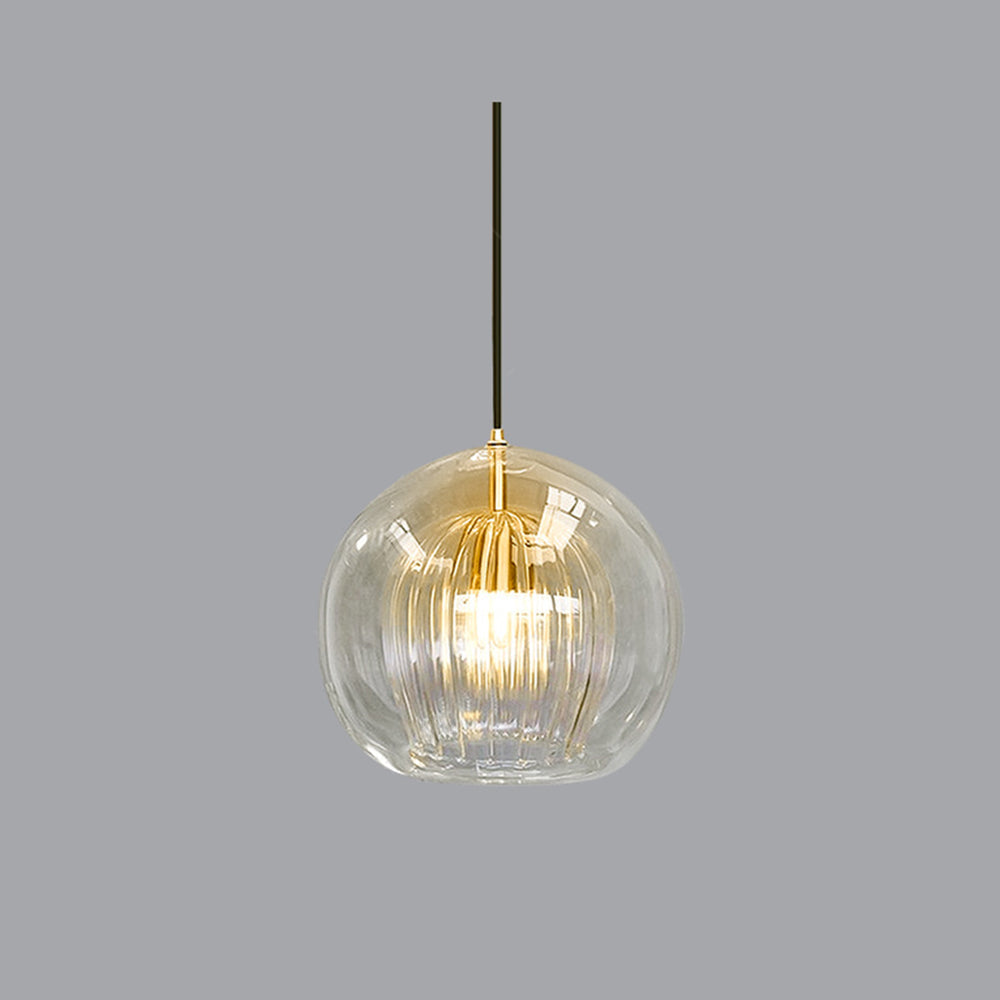 AmberGlow Pendentif - Lustre de luxe pour une ambiance chaleureuse