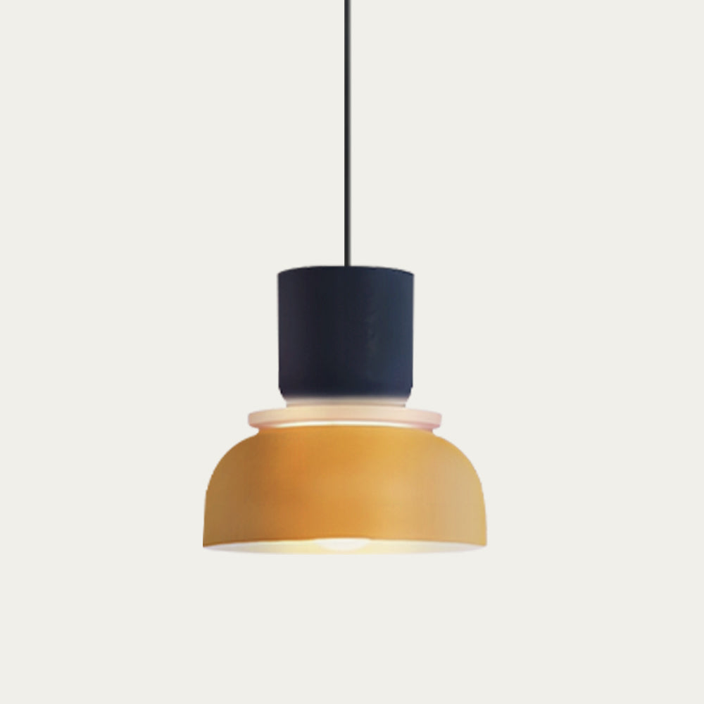Floroux Luminaire Pendentif Scandinave à Blocs de Couleurs