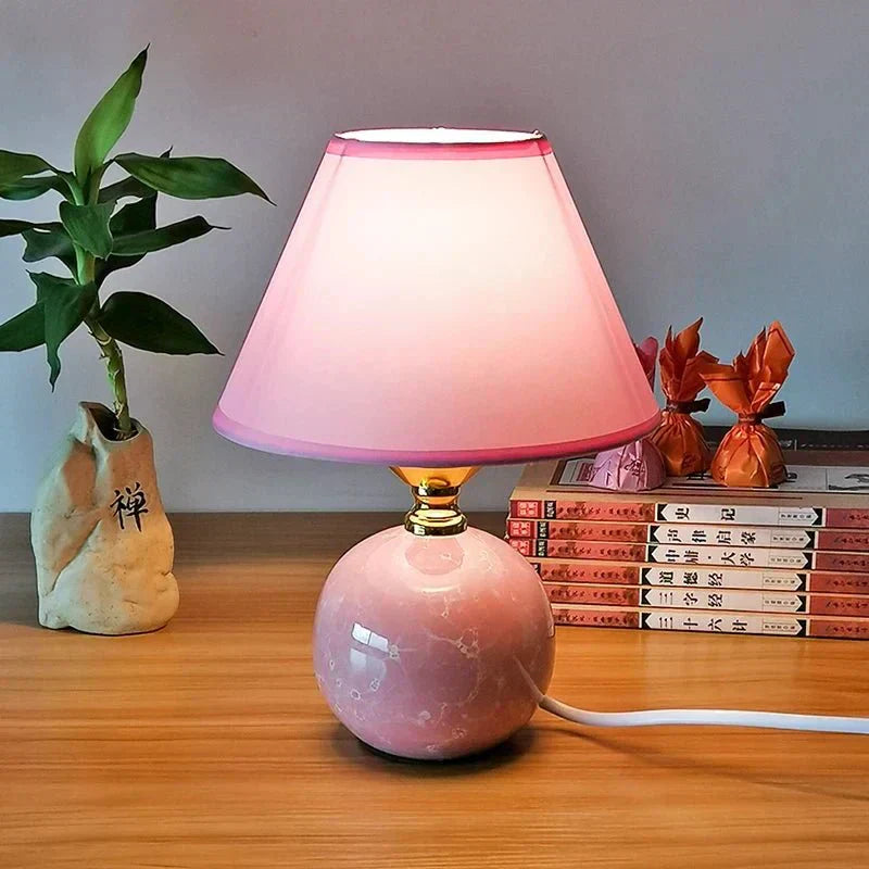 Floroux Élégante lampe de table en céramique