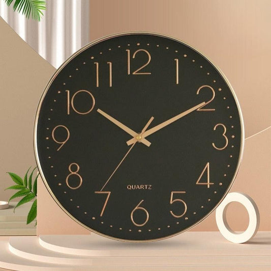 Horloge murale en rose gold numérique – Mesure du temps élégante pour votre maison