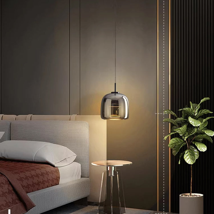 ÉclatNoir – Pendule Design en Verre Noir