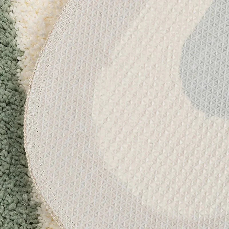 Tapis de bain doux avec un design géométrique