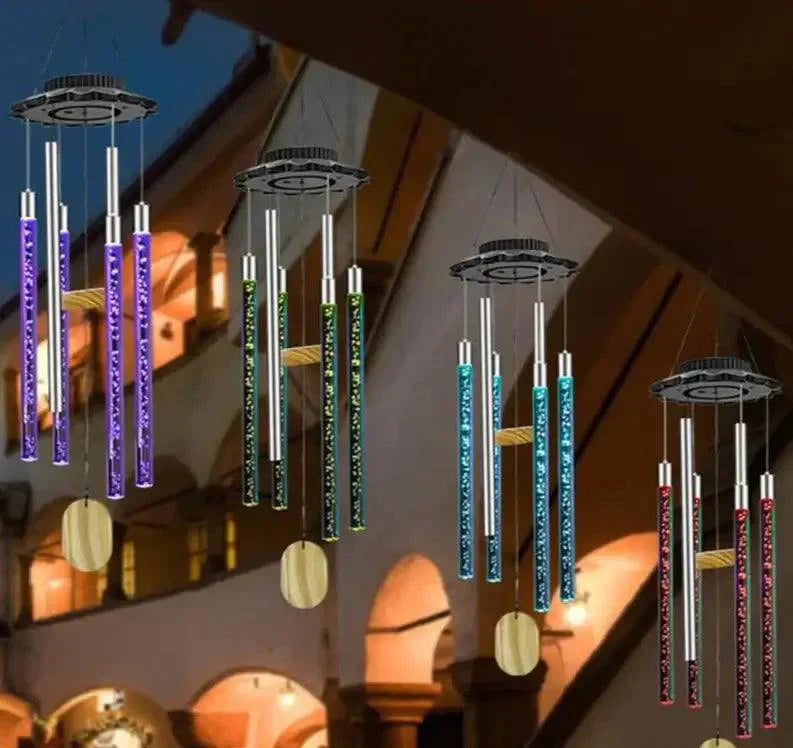 Harmony - Carillon de jardin coloré avec lumière et son