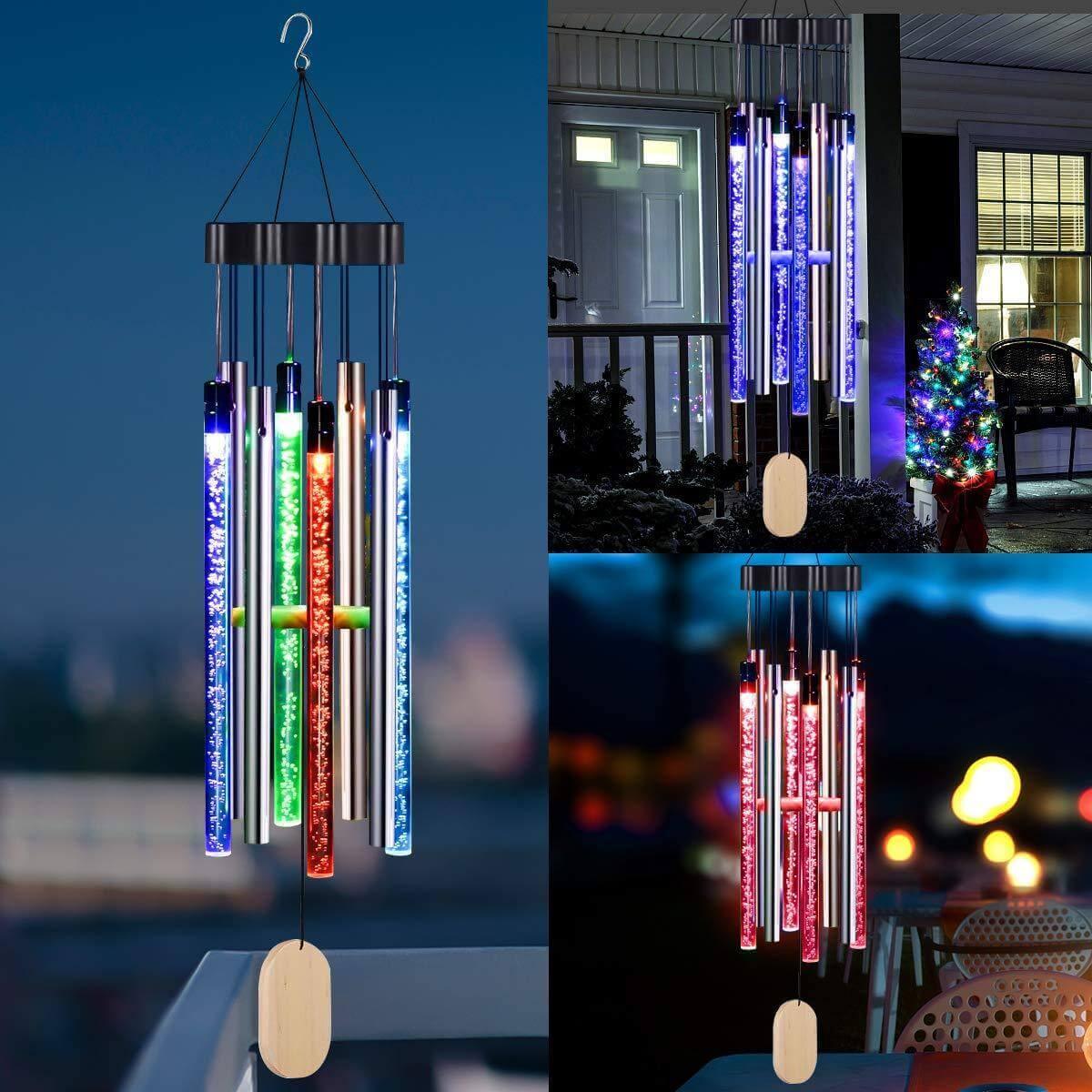 Harmony - Carillon de jardin coloré avec lumière et son