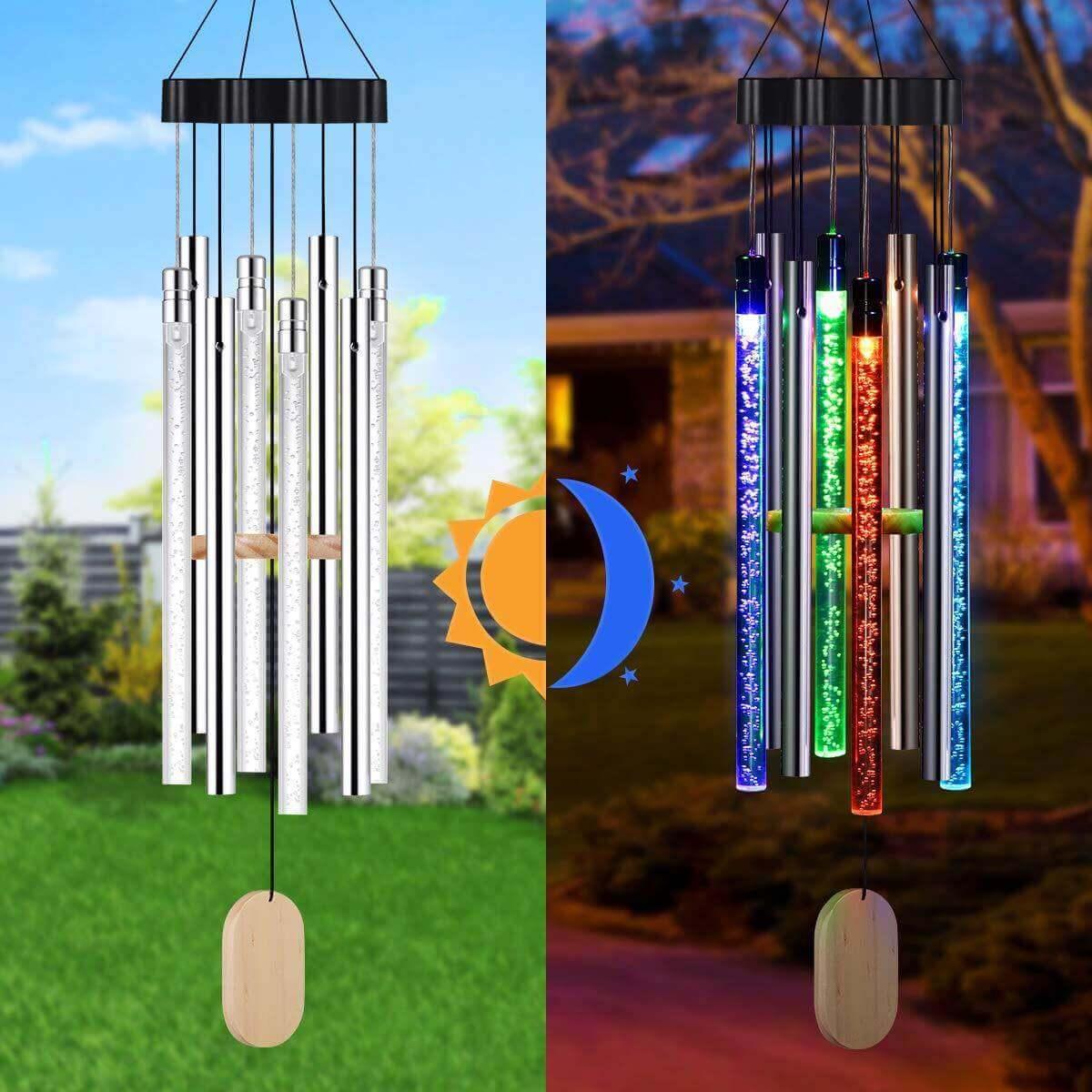Harmony - Carillon de jardin coloré avec lumière et son