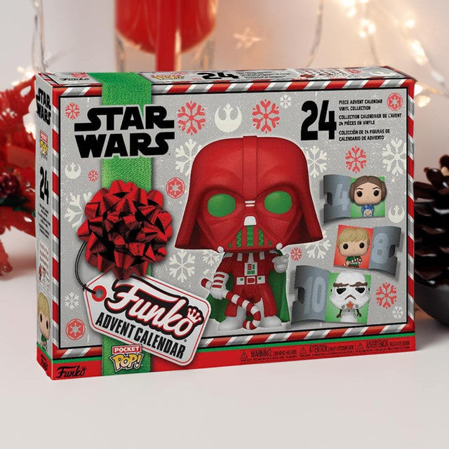 Calendrier de l'Avent Pokémon 2024 Boîte Surprise - Figurines Pikachu, Star Wars et Spider-Man pour Enfants