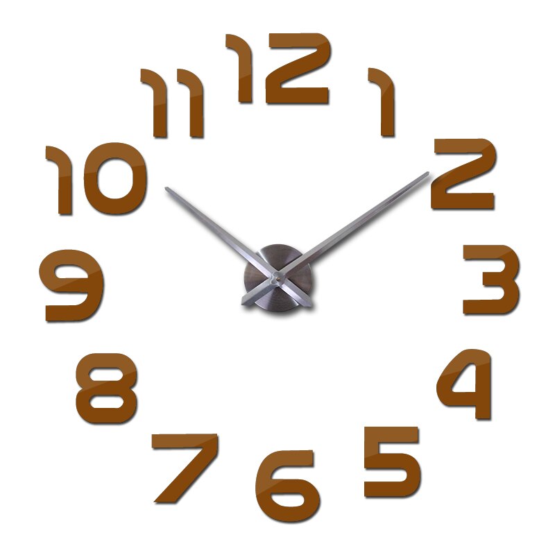 Horloge murale 3D en acrylique Floroux