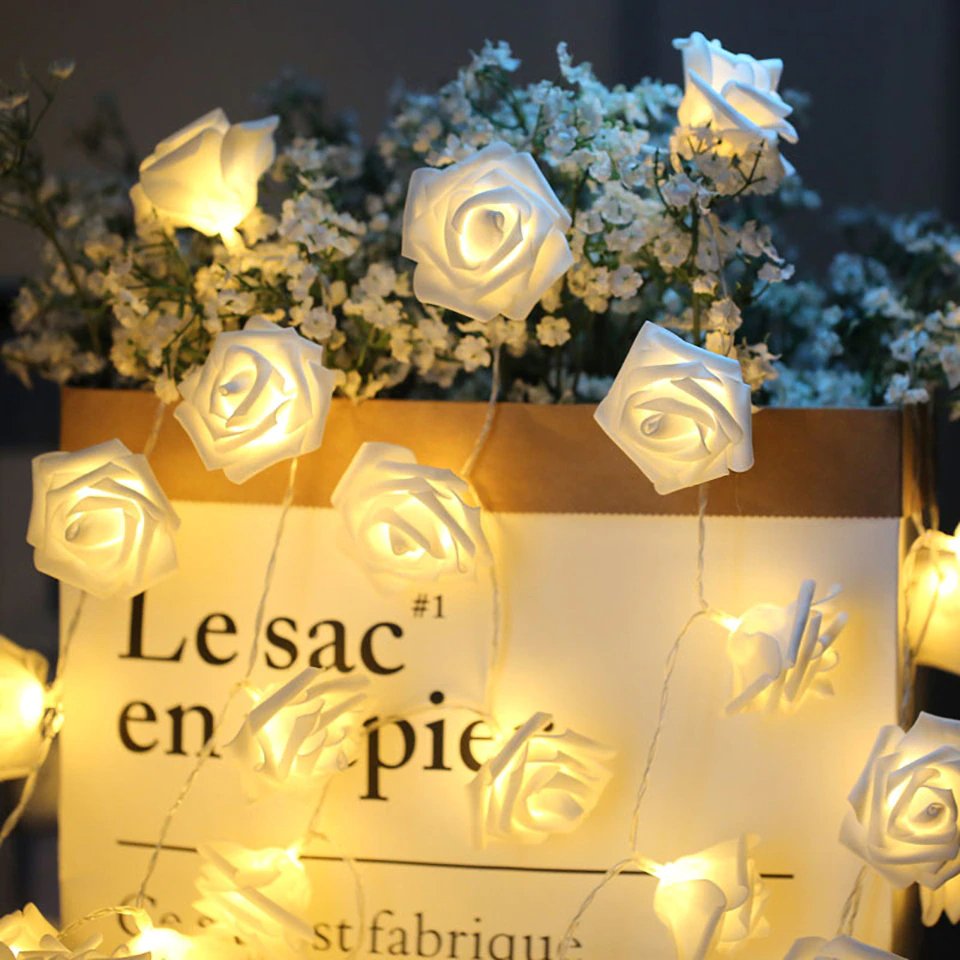 Rose Blossom guirlandes lumineuses