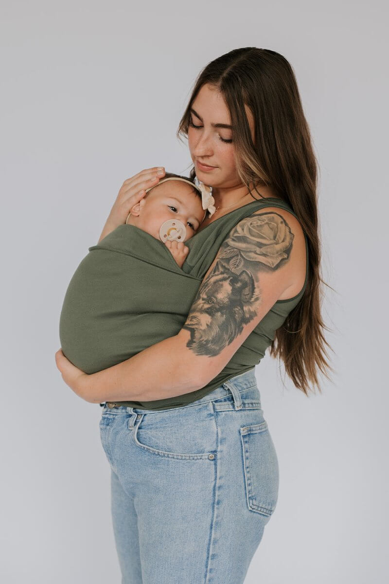 T-shirt bébé premium porte-bébé - Découvrez le style et le confort avec le T-shirt porte-bébé premium