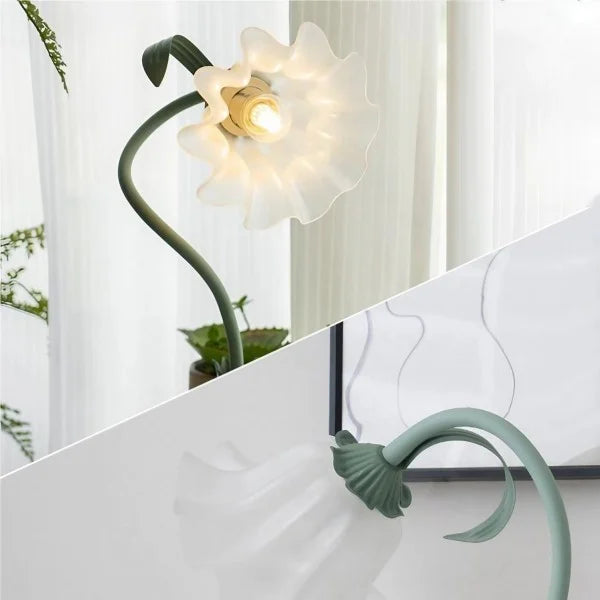 Lampe de table fleur réglable Floroux