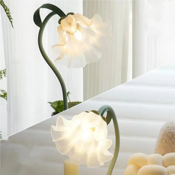 Lampe de table fleur réglable Floroux
