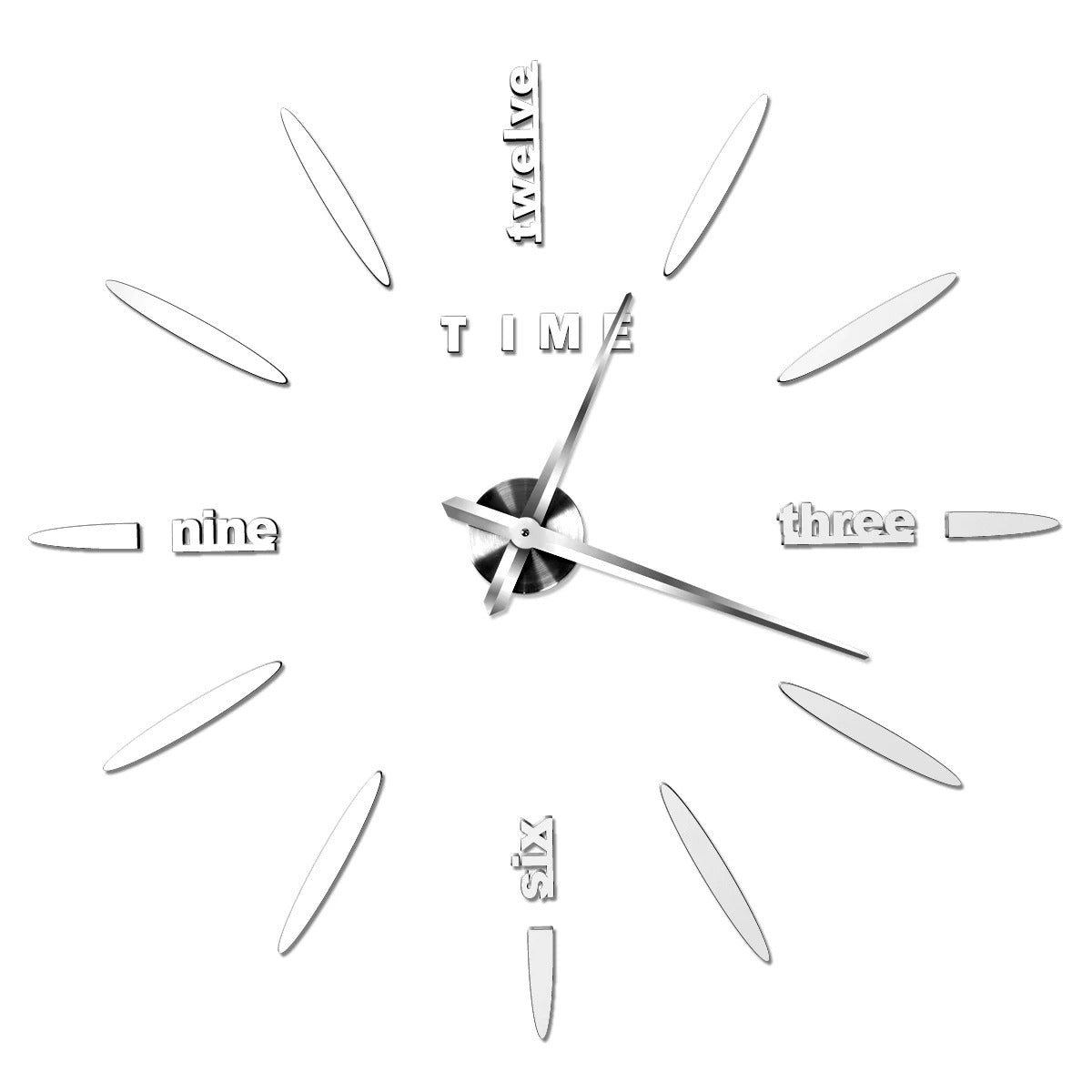 DecoHorloge – Grande Horloge Murale 3D pour Décoration Intérieure