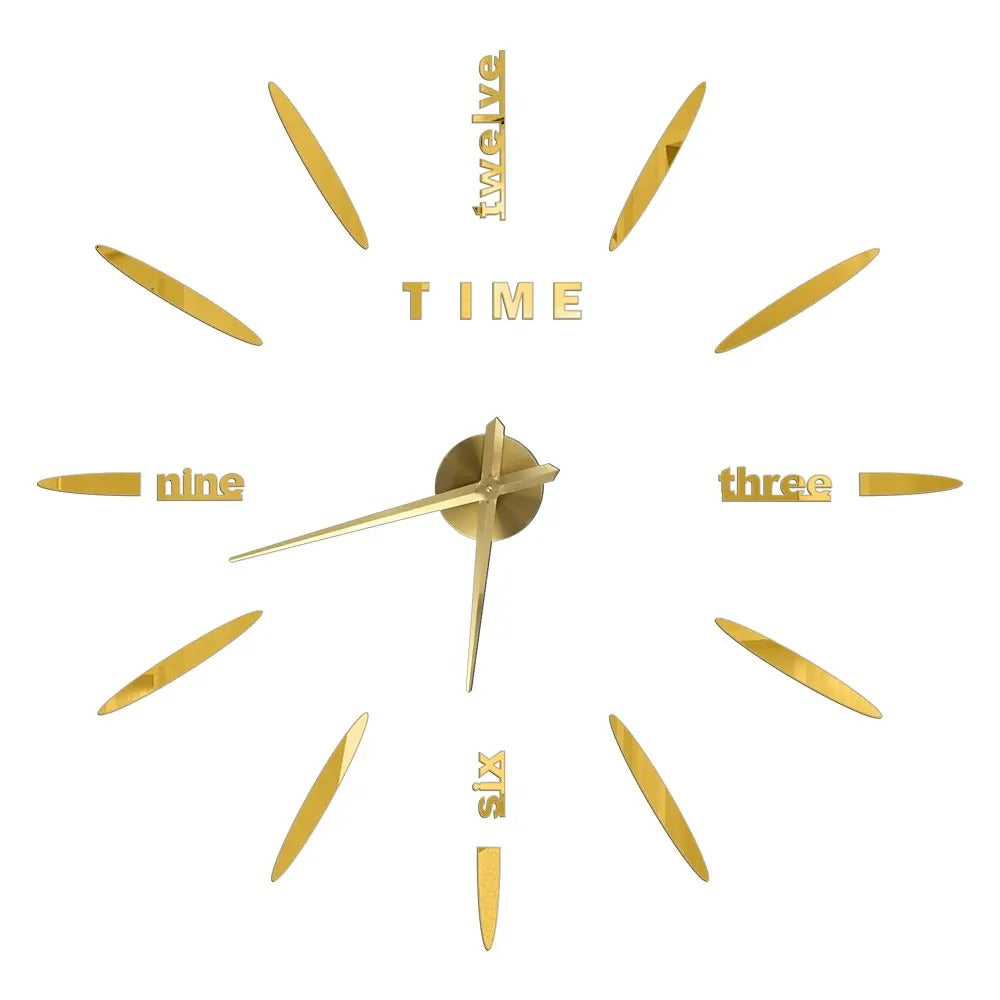 DecoHorloge – Grande Horloge Murale 3D pour Décoration Intérieure