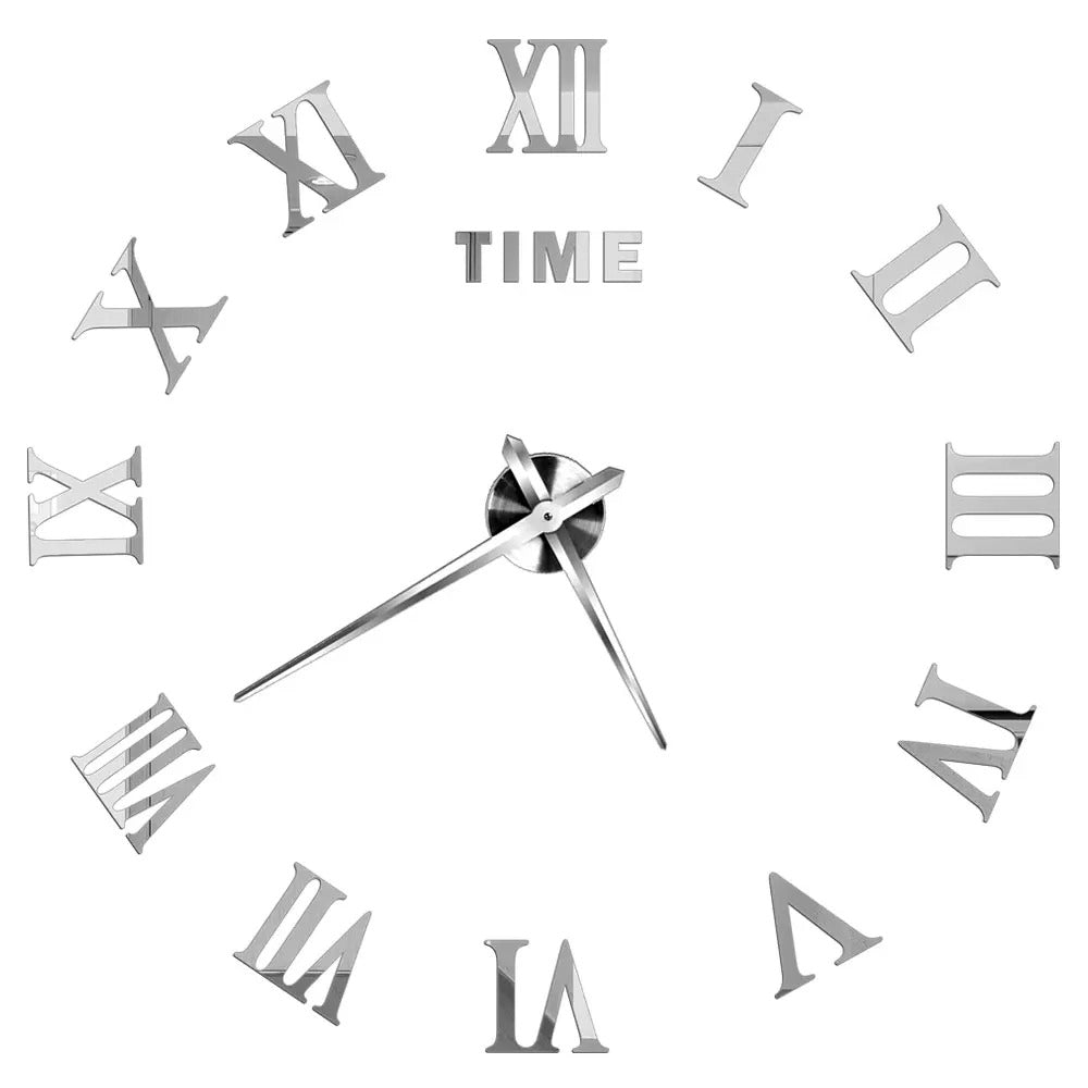 DecoHorloge – Grande Horloge Murale 3D pour Décoration Intérieure