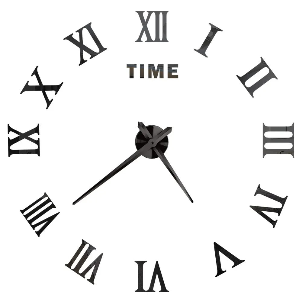 DecoHorloge – Grande Horloge Murale 3D pour Décoration Intérieure
