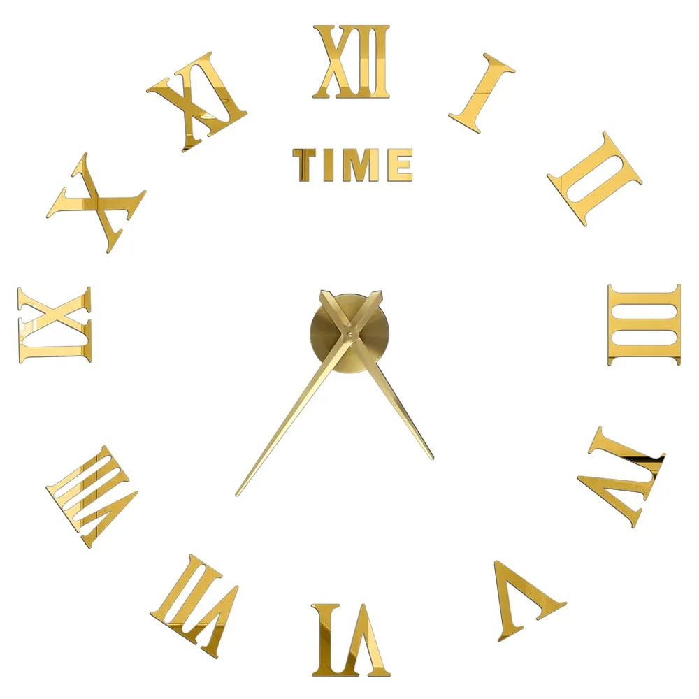 DecoHorloge – Grande Horloge Murale 3D pour Décoration Intérieure